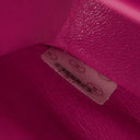 Chanel Classic Vintage Double Flap Bag Fuchsia Pink 24K Gold-Plated Hardware