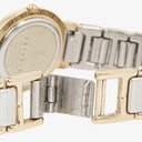 Yves Saint Laurent YSL Logo Two-Tone Stainless Steel Watch