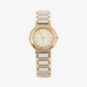 Yves Saint Laurent YSL Logo Two-Tone Stainless Steel Watch