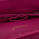 Chanel Classic Vintage Double Flap Bag Fuchsia Pink 24K Gold-Plated Hardware