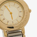 Yves Saint Laurent YSL Logo Two-Tone Stainless Steel Watch