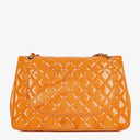 Chanel Jumbo Clasic Double Flap Patent Quilted Leather With Silver-tone Hardware