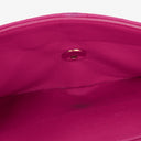 Chanel Classic Vintage Double Flap Bag Fuchsia Pink 24K Gold-Plated Hardware