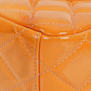 Chanel Jumbo Clasic Double Flap Patent Quilted Leather With Silver-tone Hardware