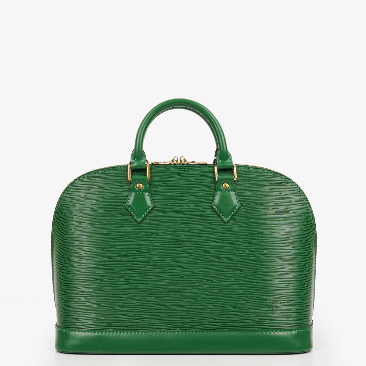 Louis Vuitton Green Epi Leather Alma PM Handbag