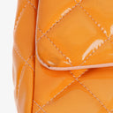 Chanel Jumbo Clasic Double Flap Patent Quilted Leather With Silver-tone Hardware