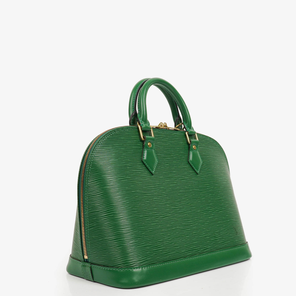 Louis Vuitton Green Epi Leather Alma PM Handbag