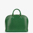 Louis Vuitton Green Epi Leather Alma PM Handbag
