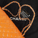 Chanel Jumbo Clasic Double Flap Patent Quilted Leather With Silver-tone Hardware