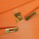 Hermès Kelly 32 Abricot Gulliver With Gold Hardware