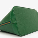 Louis Vuitton Green Epi Leather Alma PM Handbag