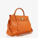 Hermès Kelly 32 Abricot Gulliver With Gold Hardware