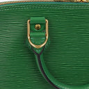 Louis Vuitton Green Epi Leather Alma PM Handbag