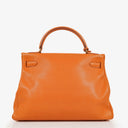 Hermès Kelly 32 Abricot Gulliver With Gold Hardware