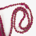 Chanel Classic Vintage Double Flap Bag Fuchsia Pink 24K Gold-Plated Hardware