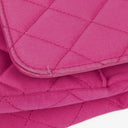 Chanel Classic Vintage Double Flap Bag Fuchsia Pink 24K Gold-Plated Hardware