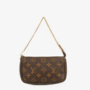 Louis Vuitton Mini Pochette Accessoires Monogram Canvas Clutch Handbag