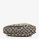 Gucci Monogram Charmy Web Handle Hobo Bag