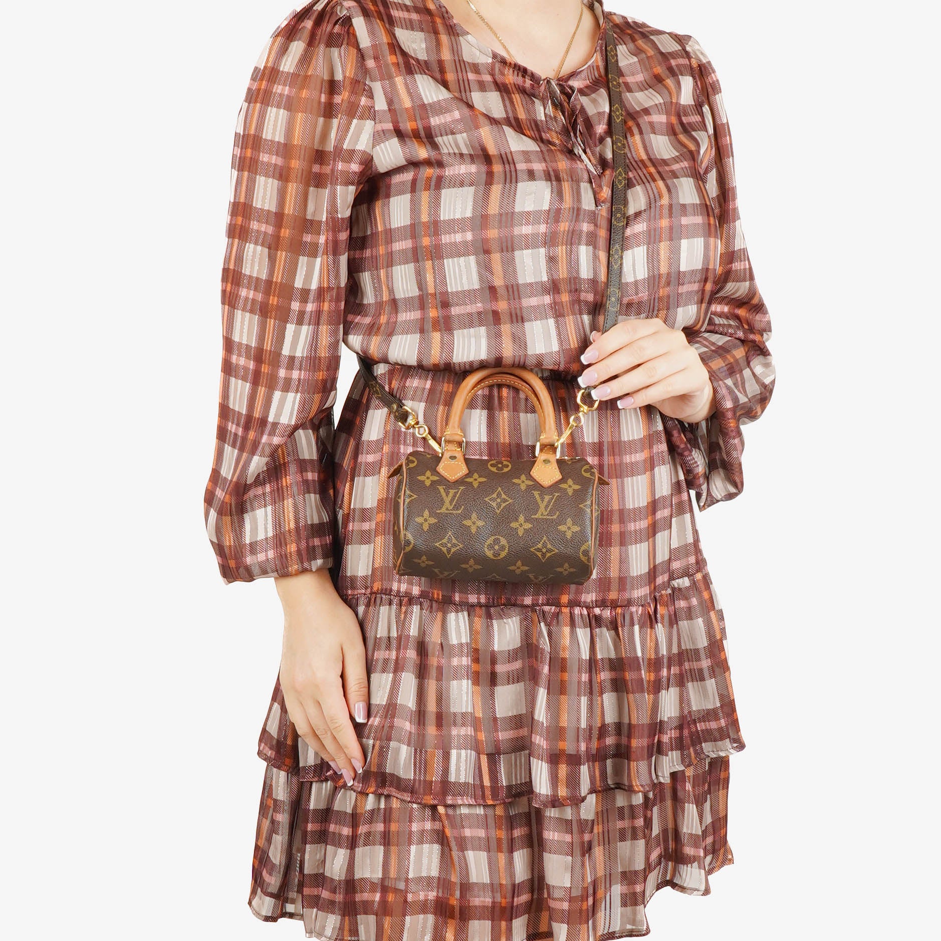 Louis Vuitton Nano Speedy Monogram Canvas Mini Bag