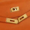 Hermès Kelly 32 Abricot Gulliver With Gold Hardware
