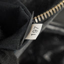 Miu Miu Vitello Black Bow Satchel Bag