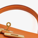 Hermès Kelly 32 Abricot Gulliver With Gold Hardware
