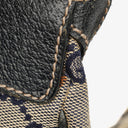Gucci Monogram Charmy Web Handle Hobo Bag