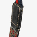 Gucci Monogram Charmy Web Handle Hobo Bag