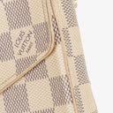 Louis Vuitton Felicie Pochette Damier Azur Canvas Bag