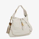 Gucci Jackie Leather Bamboo Tassel Hobo Bag