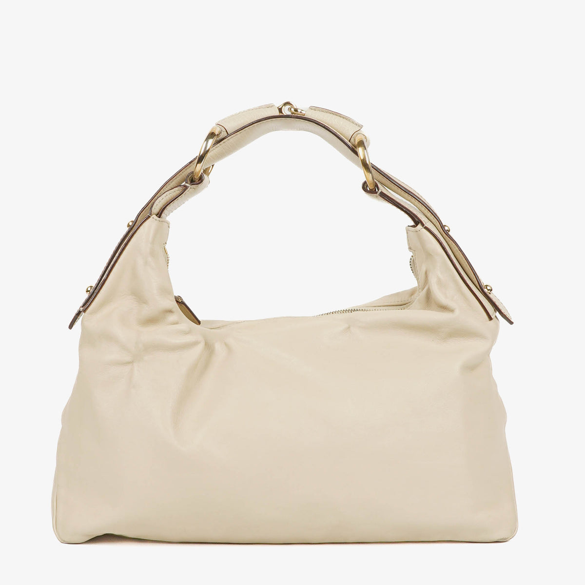 Gucci Leather Horsbit Hobo Bag