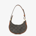 Celine Ava Triomphe Tan Shoulder Bag