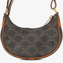 Celine Ava Triomphe Tan Shoulder Bag