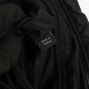 Prada Black Tessuto and Saffiano Leather Shoulder Bag