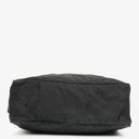 Prada Black Tessuto and Saffiano Leather Shoulder Bag