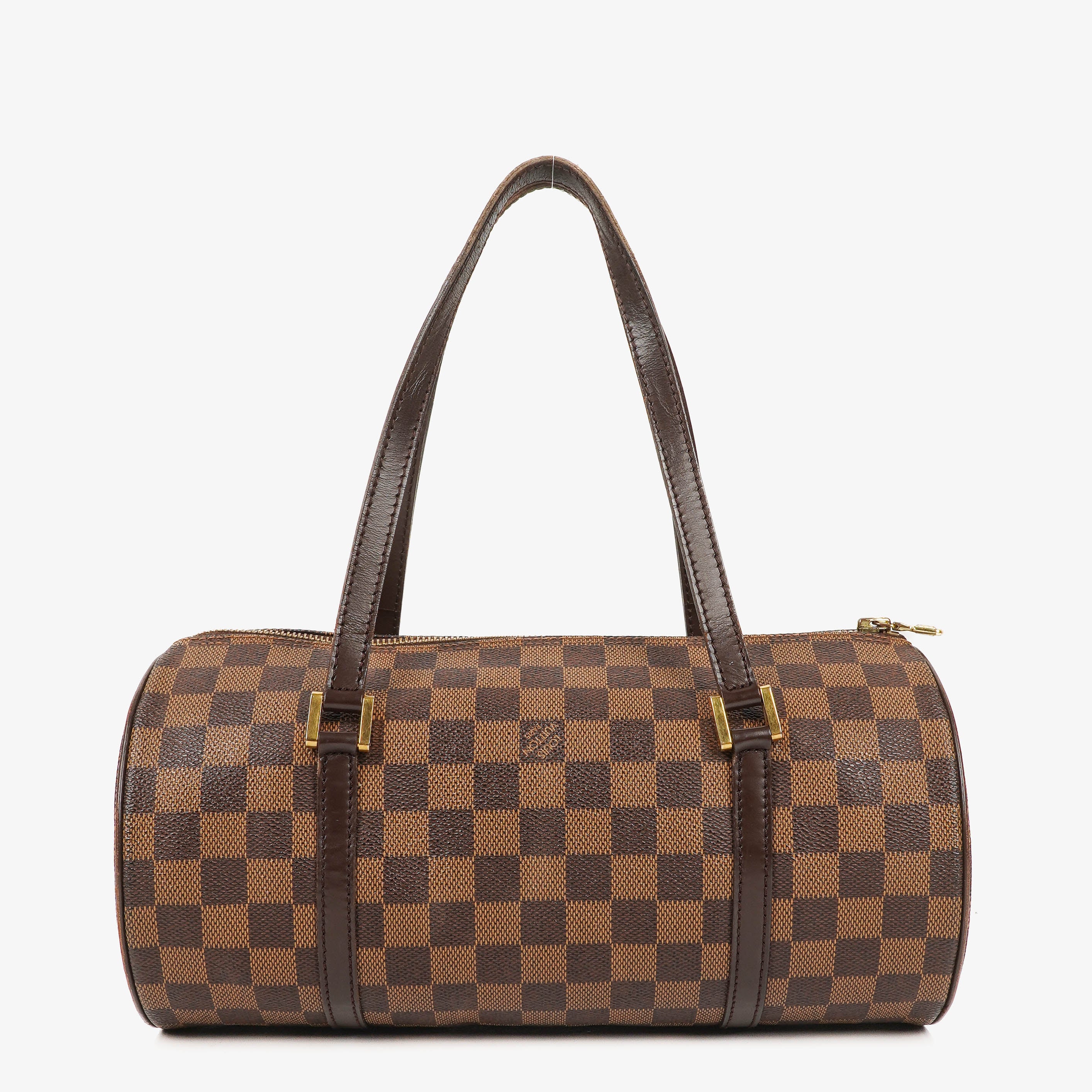 Louis Vuitton Papillon 30 Damier Ebene Canvas Handbag