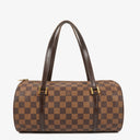 Louis Vuitton Papillon 30 Damier Ebene Canvas Handbag