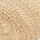 Loewe Neutral/Brown Raffia Basket Bag