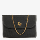 Dior Trotter Chain Black Shoulder Bag