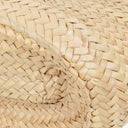 Loewe Neutral/Brown Raffia Basket Bag