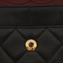 Chanel Medium Vintage Classic Double Flap Bag in Quilted Black Lambskin with 24K Gold-Plated Hardware