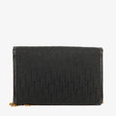 Dior Trotter Chain Black Shoulder Bag