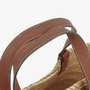 Loewe Neutral/Brown Raffia Basket Bag