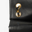 Chanel Medium Vintage Classic Double Flap Bag in Quilted Black Lambskin with 24K Gold-Plated Hardware