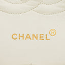 Chanel Medium Classic Quilted Lambskin Double Flap Bag With 24K Gold-Plated Hardware