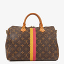 Louis Vuitton Speedy 30 Bandouliere Monogram Canvas Handbag