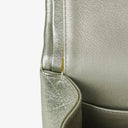 Chanel Classic Metallic Green Quilted Lambskin Jumbo Double Flap Bag