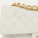 Chanel Medium Classic Quilted Lambskin Double Flap Bag With 24K Gold-Plated Hardware