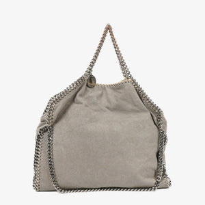 Stella McCartney Grey Falabella Tote Vegan Shaggy Deer