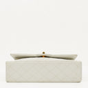 Chanel Medium Classic Quilted Lambskin Double Flap Bag With 24K Gold-Plated Hardware